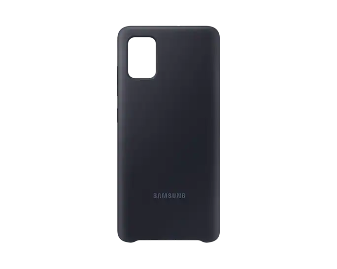 Samsung Galaxy A51 Silicone Cover - Black