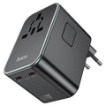 Hoco AC17 Supporter three-port PD65W(2C1A) universal conversion charger