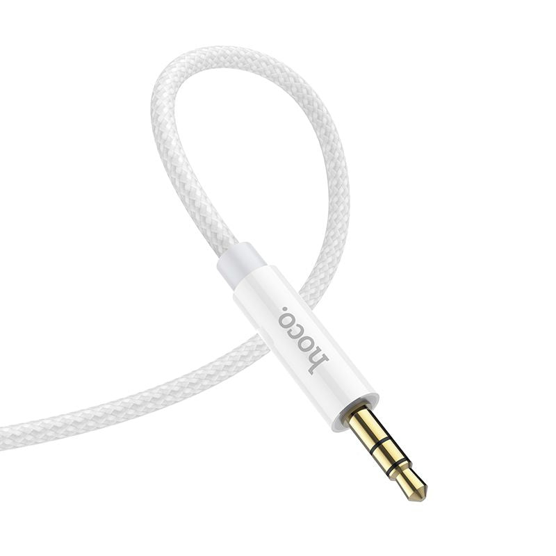 Hoco UPA19 Lightning to 3.5mm Cable - Silver