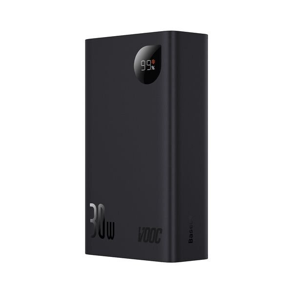 Baseus 20000mAh 30W Adaman2 Digital Display Fast Charge Power Bank - Black