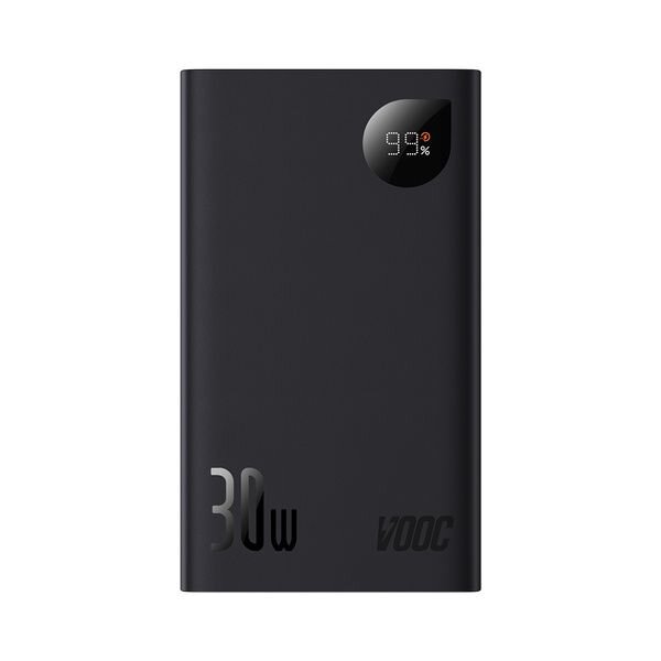 Baseus 20000mAh 30W Adaman2 Digital Display Fast Charge Power Bank - Black