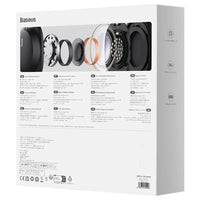 Thumbnail for Baseus Bowie D03 Wireless Bluetooth Over-Ear Headphones - Black