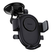 Thumbnail for Baseus UltraControl Lite Series Clamp-Type Phone Holder Suction Cup Version - Black
