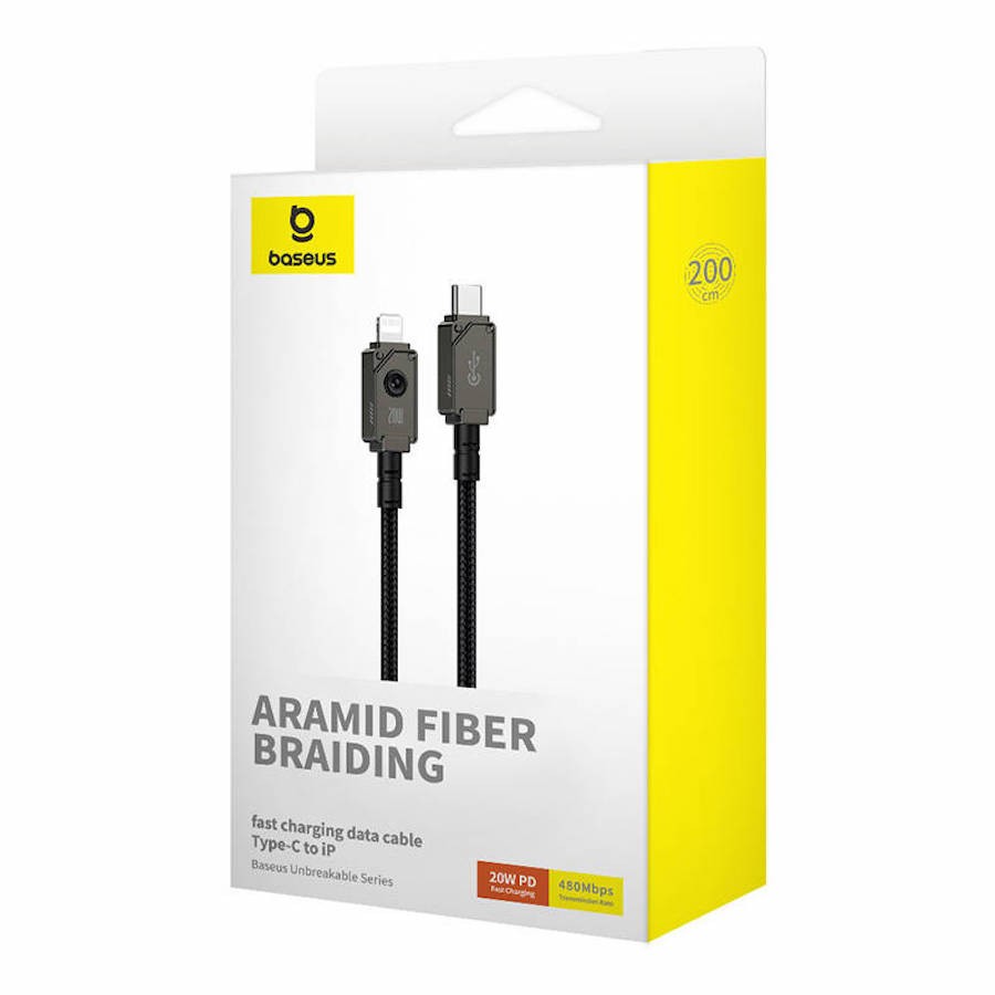 Baseus 20W Aramid Fiber Unbreakable Series Cable – 2M