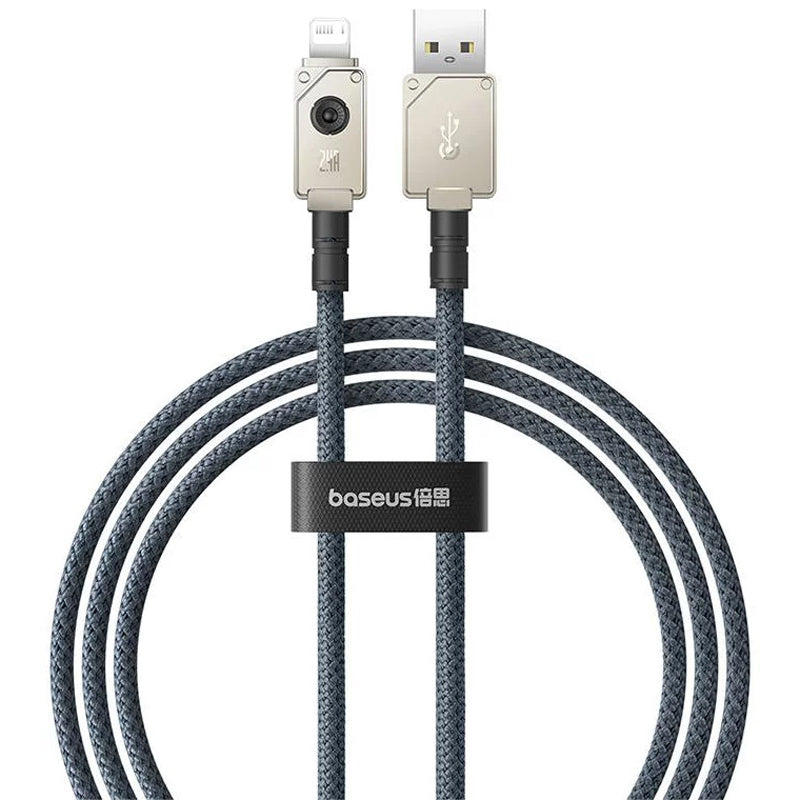 Baseus USB-C to Lighting 20W Aramid Fiber Unbreakable Series Fast Charging Braided Data Cable 1M