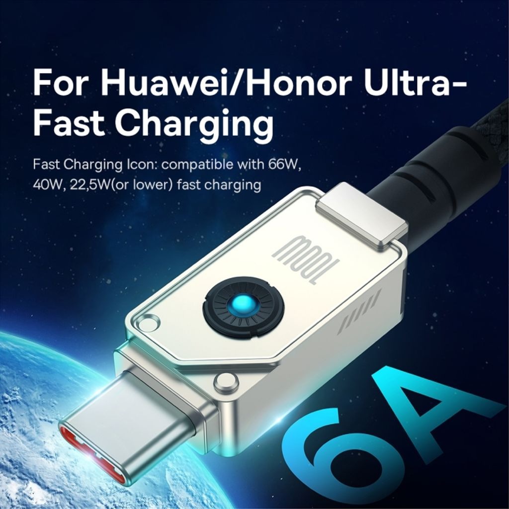 Baseus USB-C to USB-C 100W Aramid Fiber Unbreakable Series Fast Charging Braided Data Cable 2M