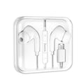 Hoco M111 Pro Plug And Play Primero Digital  Handsfree for iPhone - White