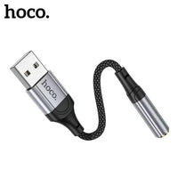 Thumbnail for Hoco LS36 USB-C to 3.5mm Adapter - Black