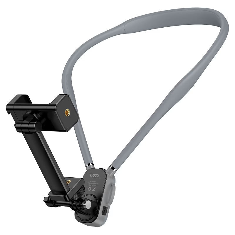 Hoco K30 Campo Enhanced Anti Shake Neck-hanging holder - Black