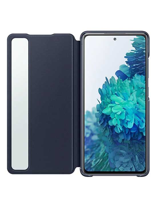 Samsung Galaxy S20FE Clear View Case Cover - Navy Black