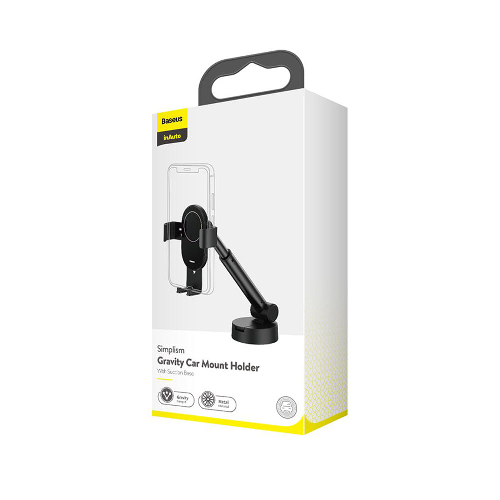 Baseus Simplism Gravity Car Mount Holder With Suction Base
