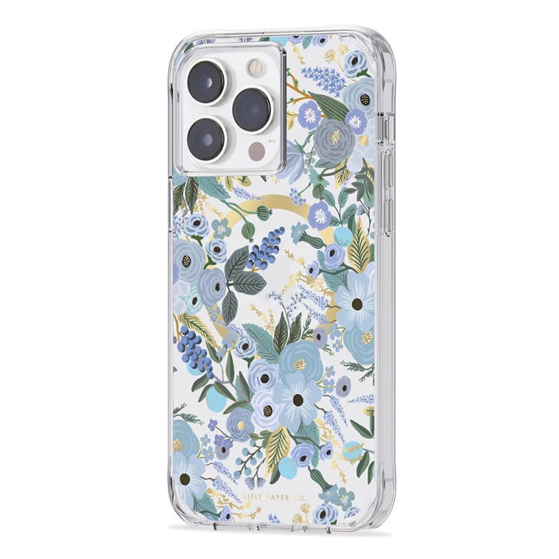 Case-Mate Rifle Paper Case MagSafe iPhone 14 Pro Max - Garden Party Blue