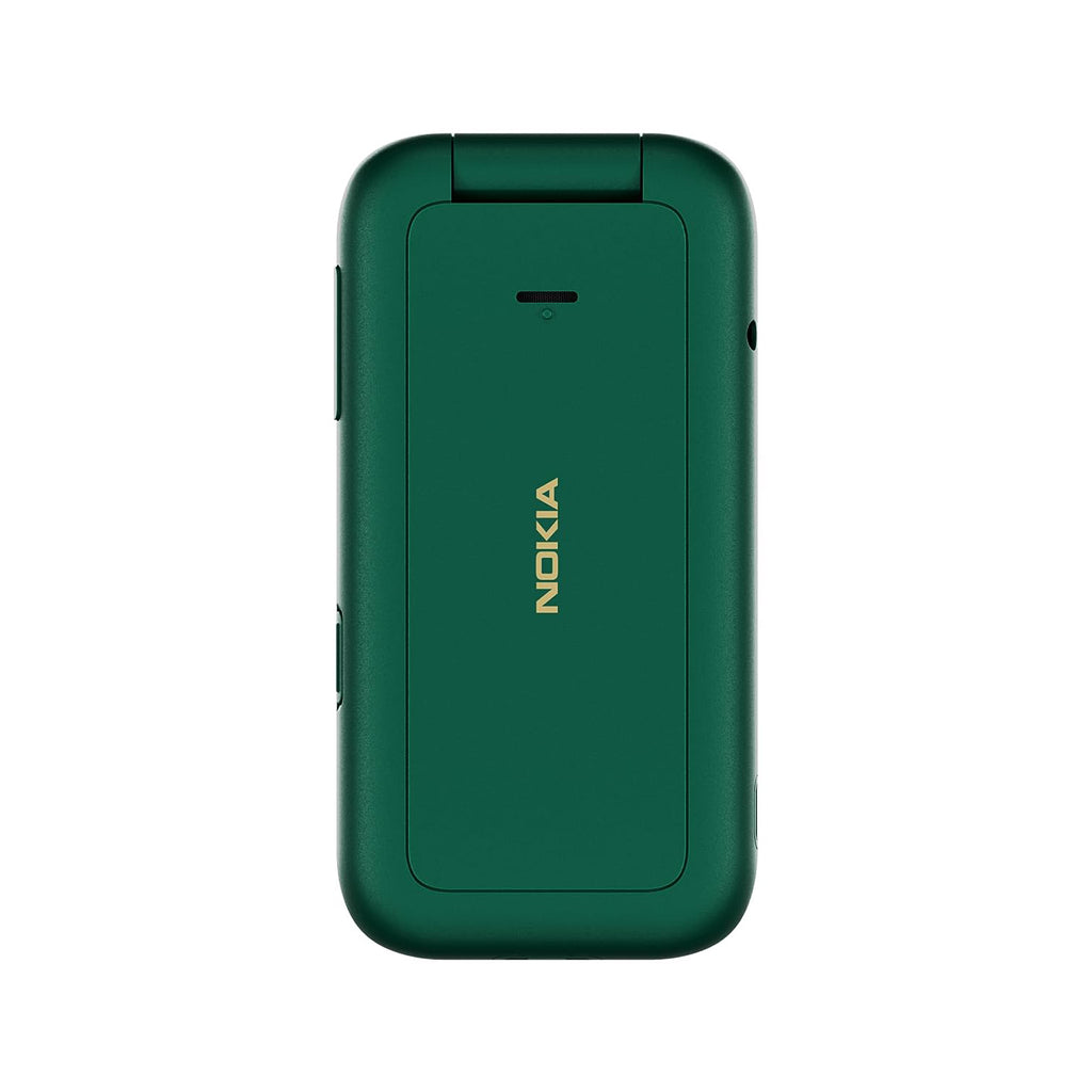 Nokia 2660 Dual SIM 4G FLIP BIG Button Phone Unlocked - Lush Green