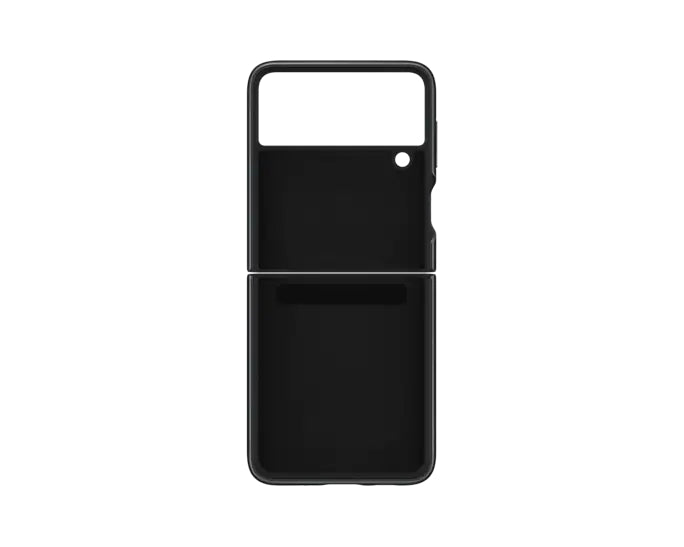 Samsung Leather Cover for Galaxy Flip3 - Black