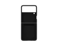 Thumbnail for Samsung Leather Cover for Galaxy Flip3 - Black