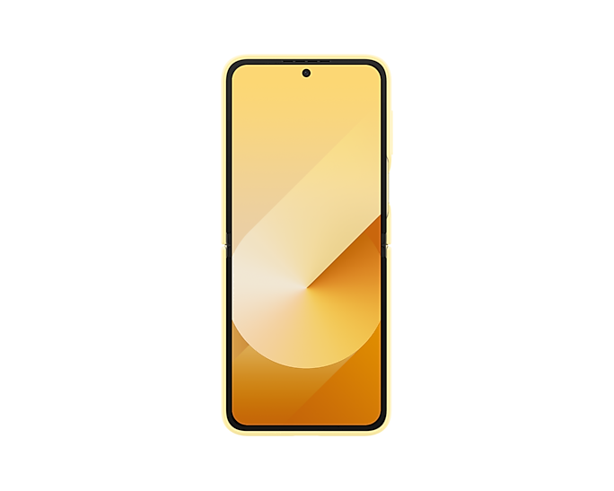 Samsung Silicone Ring Case for Galaxy Z Flip7FE / Flip6 - Yellow