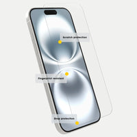 Thumbnail for OtterBox Glass Screen Protector For iPhone 16 Pro - Clear