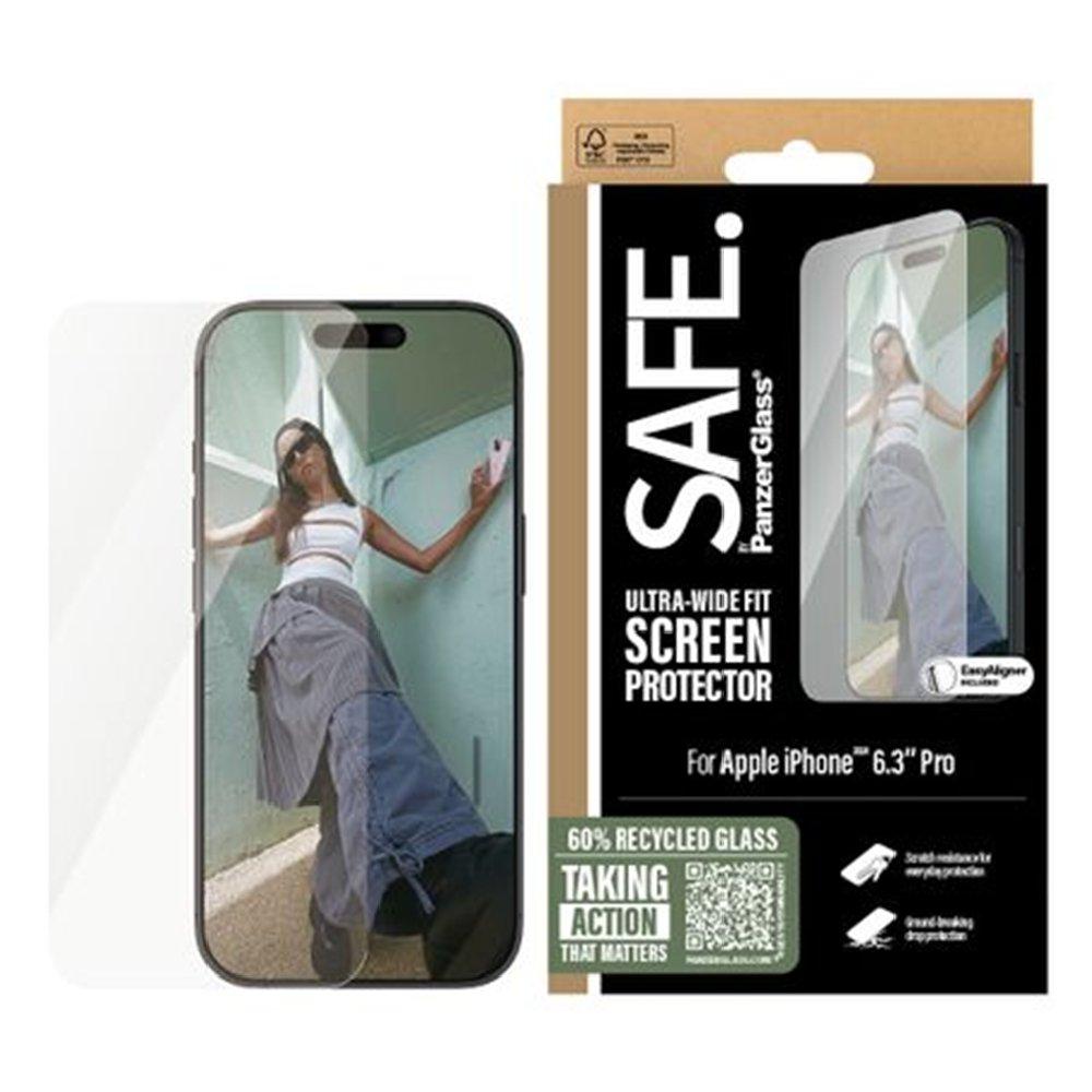 PanzerGlass SAFE 2-in-1 Glass Screen Protector & Case for iPhone 16 Pro