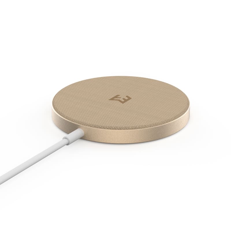 EFM FLUX 15W Wireless Charging Pad with 20W Wall Charger - Gold