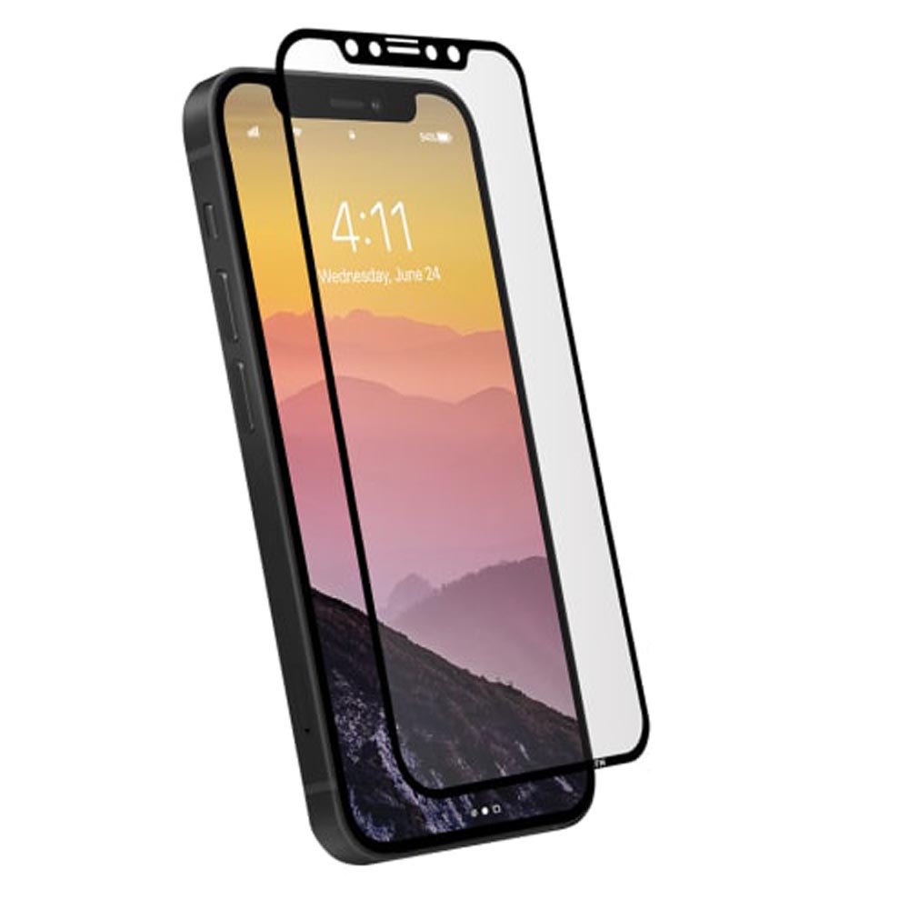 EFM D3O ScreenSafe Screen Armour for iPhone 12/12 Pro (6.1) - Clear / Black