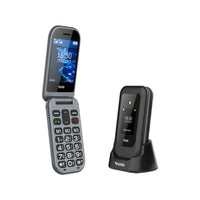 RUIO S1 Flip Phone 128 GB / 4GB - Black