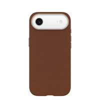 Thumbnail for OtterBox Symmetry MagSafe Cactus Leather Case with Camera Control for iPhone Air - Desert Saddle Brown