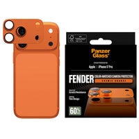 Thumbnail for PanzerGlass Fender Camera Lens Protector for iPhone 17 Pro - Orange