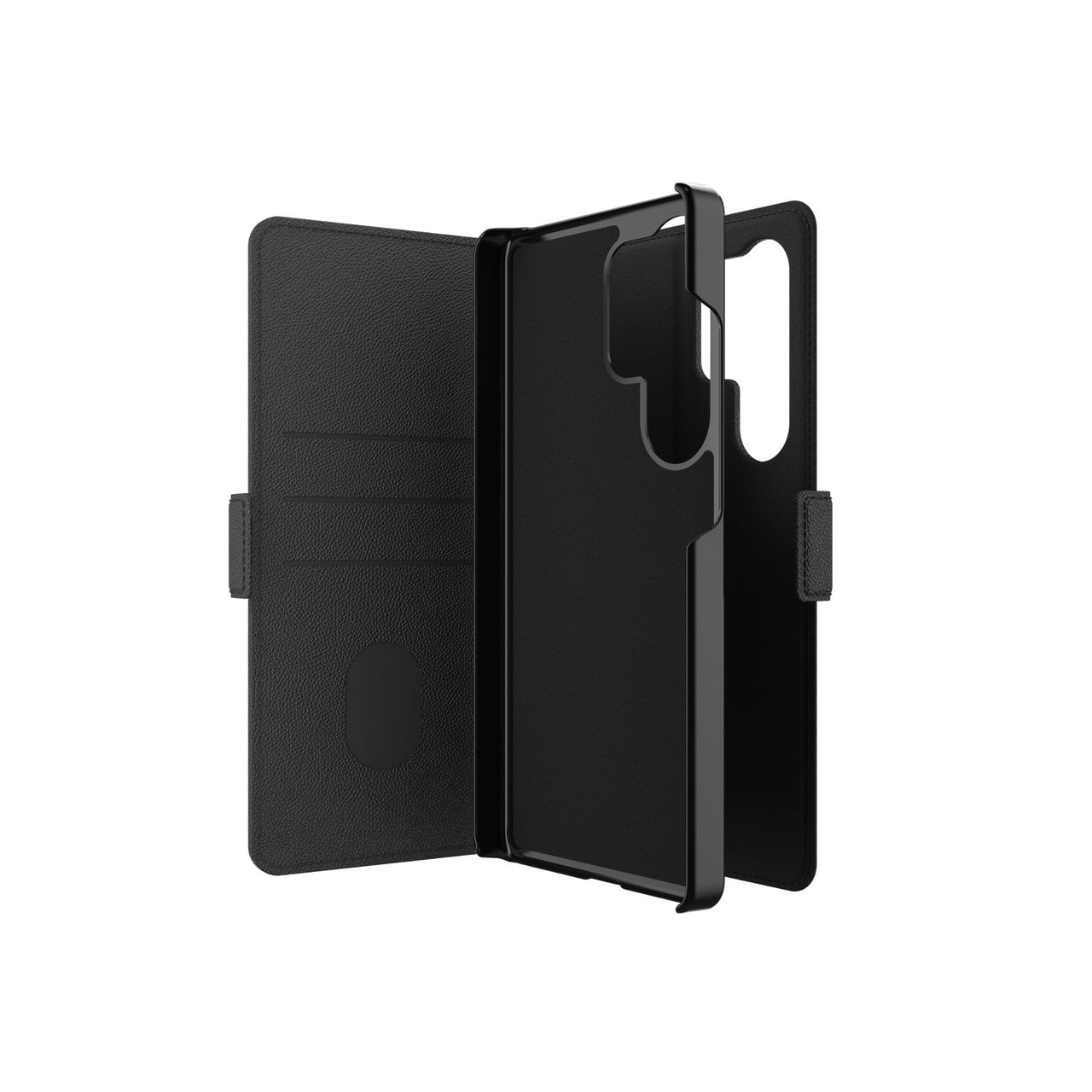 ZAGG Premium Wallet/Folio 2-in-1 Case for Samsung Galaxy S25 Ultra - Black