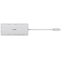 D-Link 10P USB-C Hub w HDMI - White