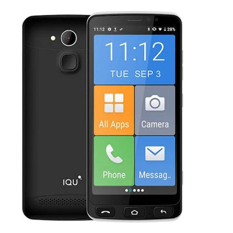 IQU SmartEasy Q50 4G 16GB Smartphone- Black
