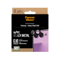 PanzerGlass Hoops Lens Protector for Samsung Galaxy Z Flip8 - Black