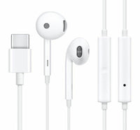 Thumbnail for Oppo MH147 in-ear USB-C type c earphones headphones with mic - white