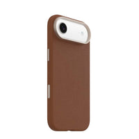 Thumbnail for OtterBox Symmetry MagSafe Cactus Leather Case with Camera Control for iPhone Air - Desert Saddle Brown