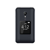 Thumbnail for Aspera F42 4G Flip Keypad Smartphone - Titanium