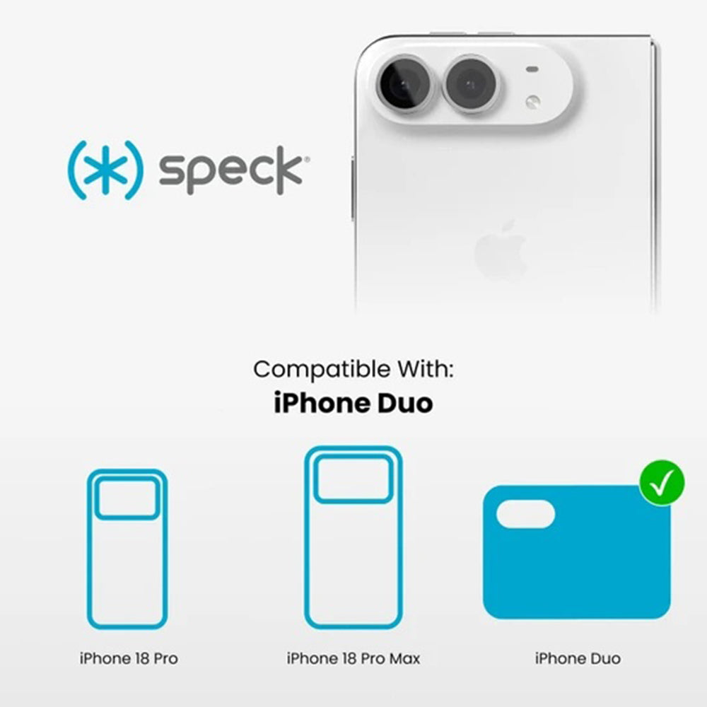 Speck Presidio Perfect Fold Case for iPhone Duo - Clear