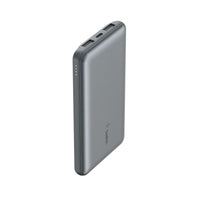 Thumbnail for Belkin Boostcharge Slimline Power Bank 10,000 mAh 15W Battery Pack - Space Grey