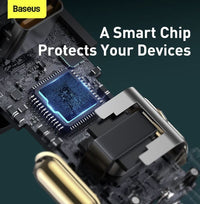 Thumbnail for Baseus 120W Car Charger USB-C USB PD3.0 Fast Charging Cigarette Lighter Adapter