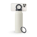 Ringo Water Bottle with Magnetic Phone Mount 710ml (24oz) - Ivory