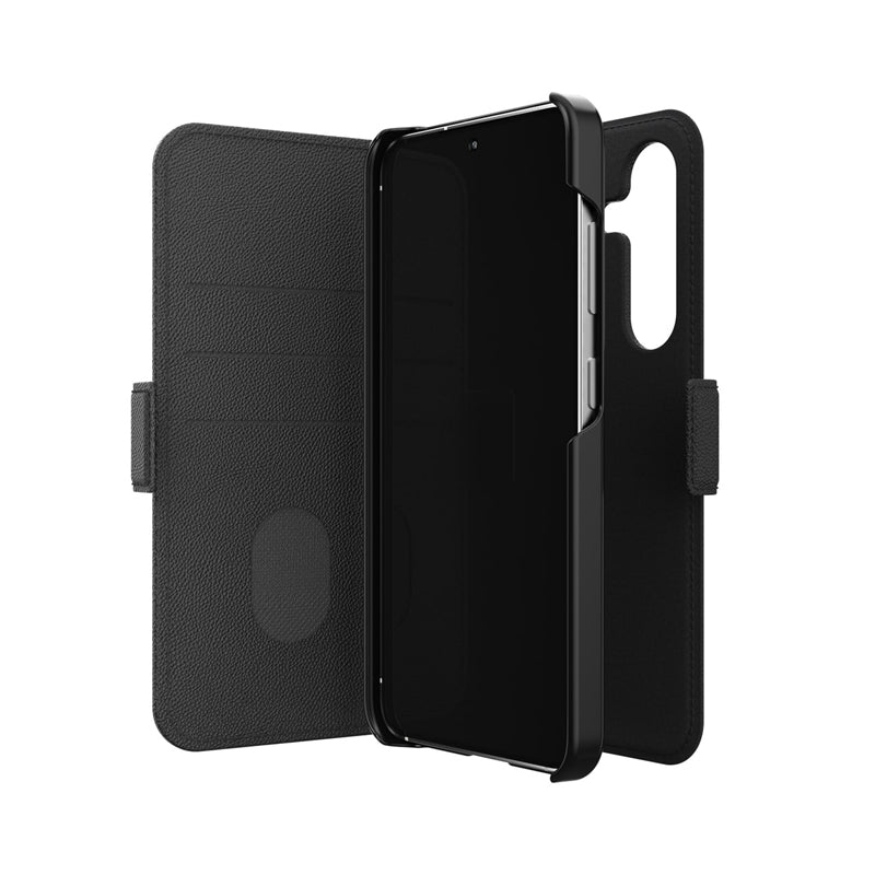 ZAGG Premium Wallet/Folio 2-in-1 Case for Samsung Galaxy S25 - Black