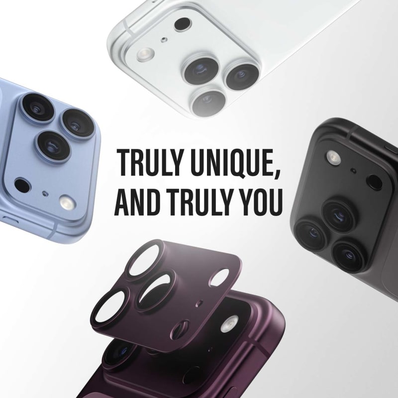 PanzerGlass Fender Camera Protector for iPhone 18 Pro - Dark Cherry