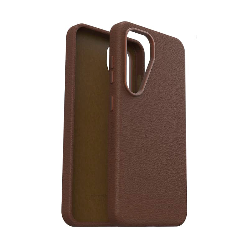 OtterBox Symmetry Cactus Leather Case for Samsung Galaxy S25/S24 - Rich Adobe