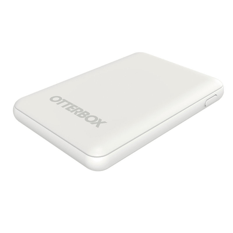 OtterBox 5,000mAh Power Bank With 3-in-1 Cable - White