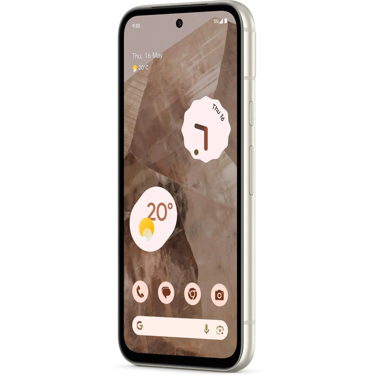 Google Pixel 8a 5G (Dual Sim, 128GB/8GB, 6.1'') - Porcelain