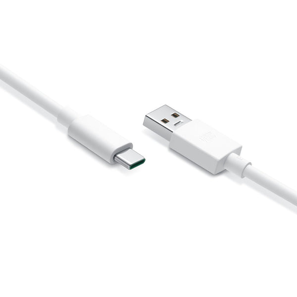 OPPO VOOC 65W 5A 6.5A Fast Cable USB-A to USB-C - White