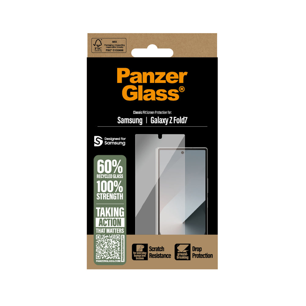 PanzerGlass UltraWide Fit Screen Protector for Samsung Galaxy Z Fold7