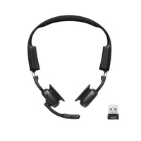 Thumbnail for Shokz OpenMeet UC Open-Ear Wireless Bluetooth USB-A headset- Black