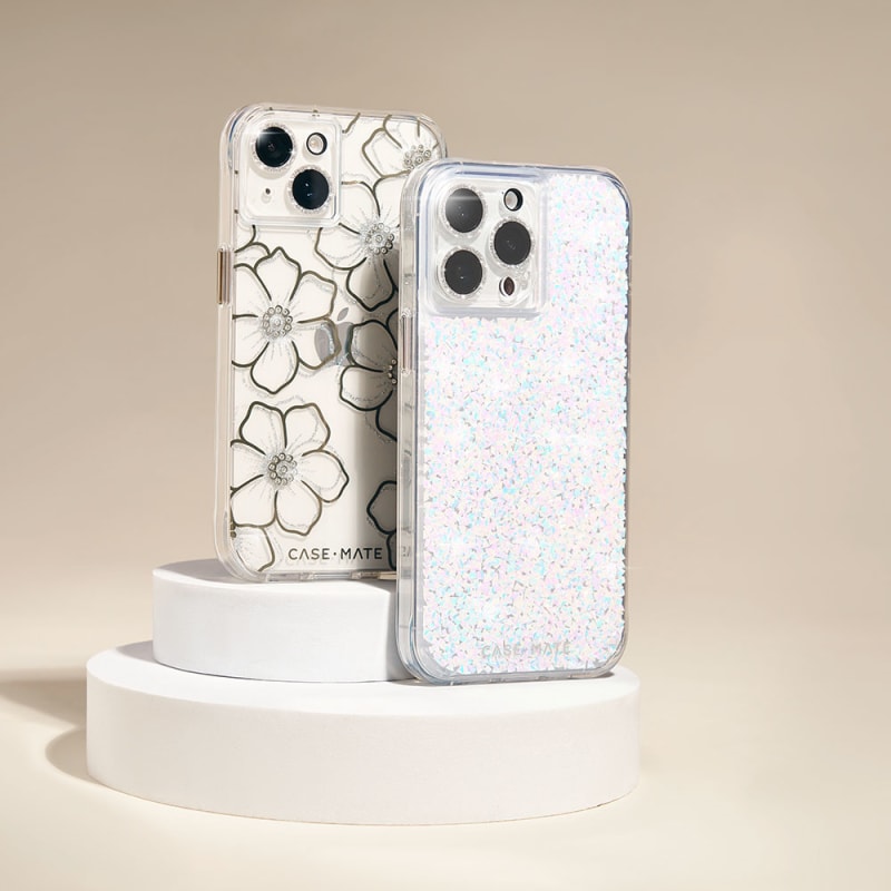 Case-Mate Lens Protector For iPhone 14 Pro, 14 Pro Max Sparkle Silver
