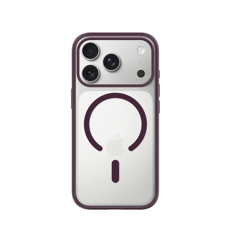 EFM Toronto Case with D3O Zero for iPhone 18 Pro Max - Plum Clear