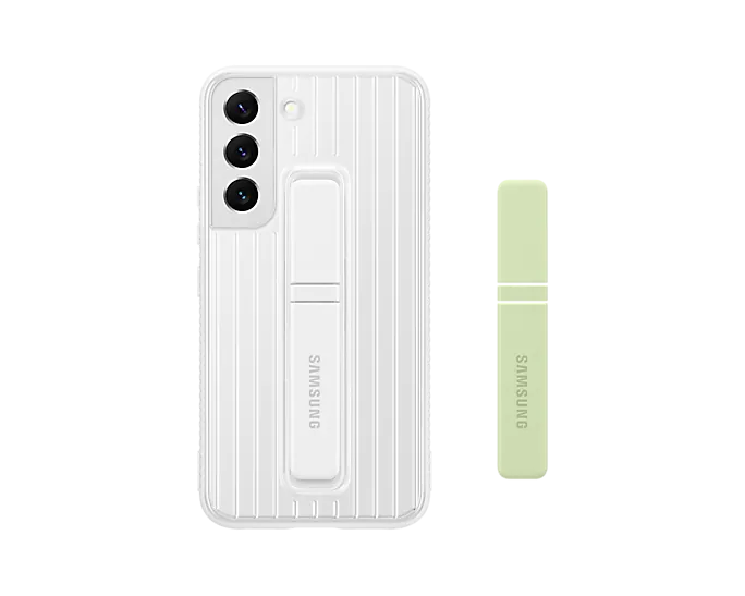 Samsung Protective Stand Cover for Galaxy S22 - White