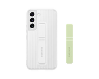 Thumbnail for Samsung Protective Stand Cover for Galaxy S22 - White
